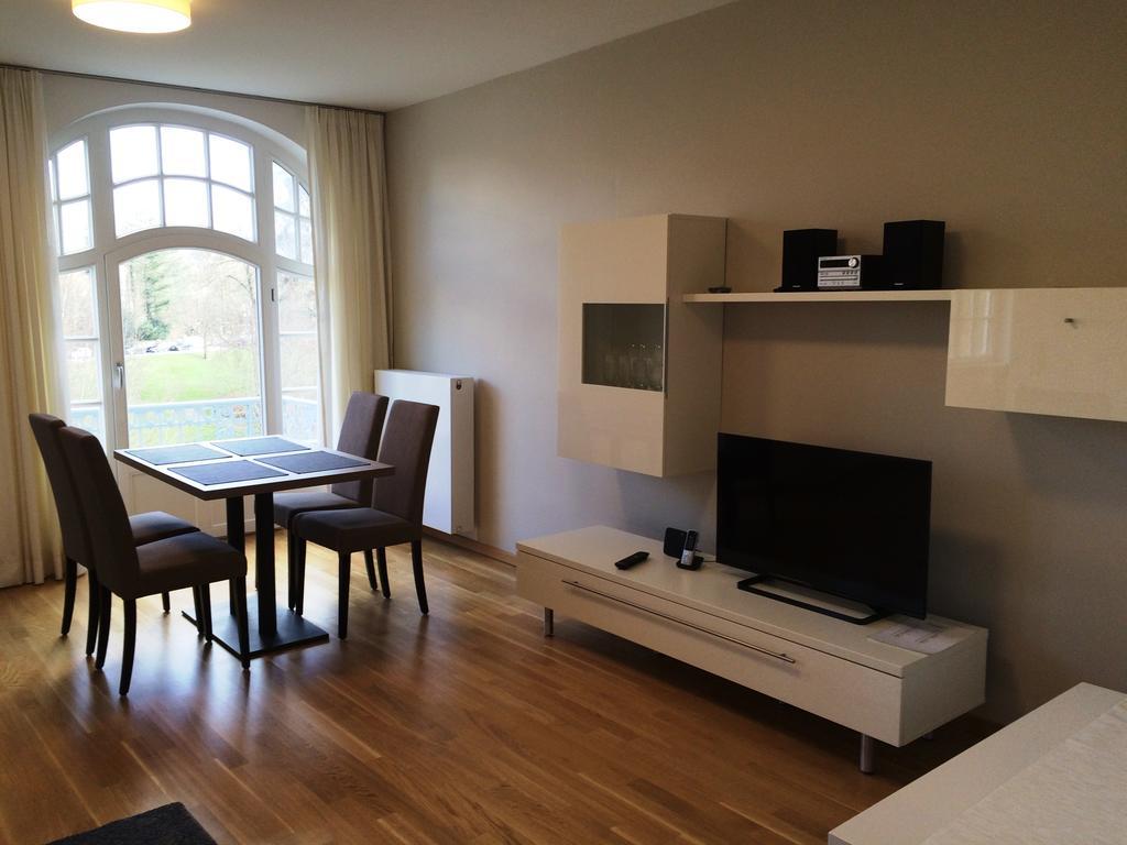 Appartements Am Kurpark Bad Pyrmont Eksteriør bilde