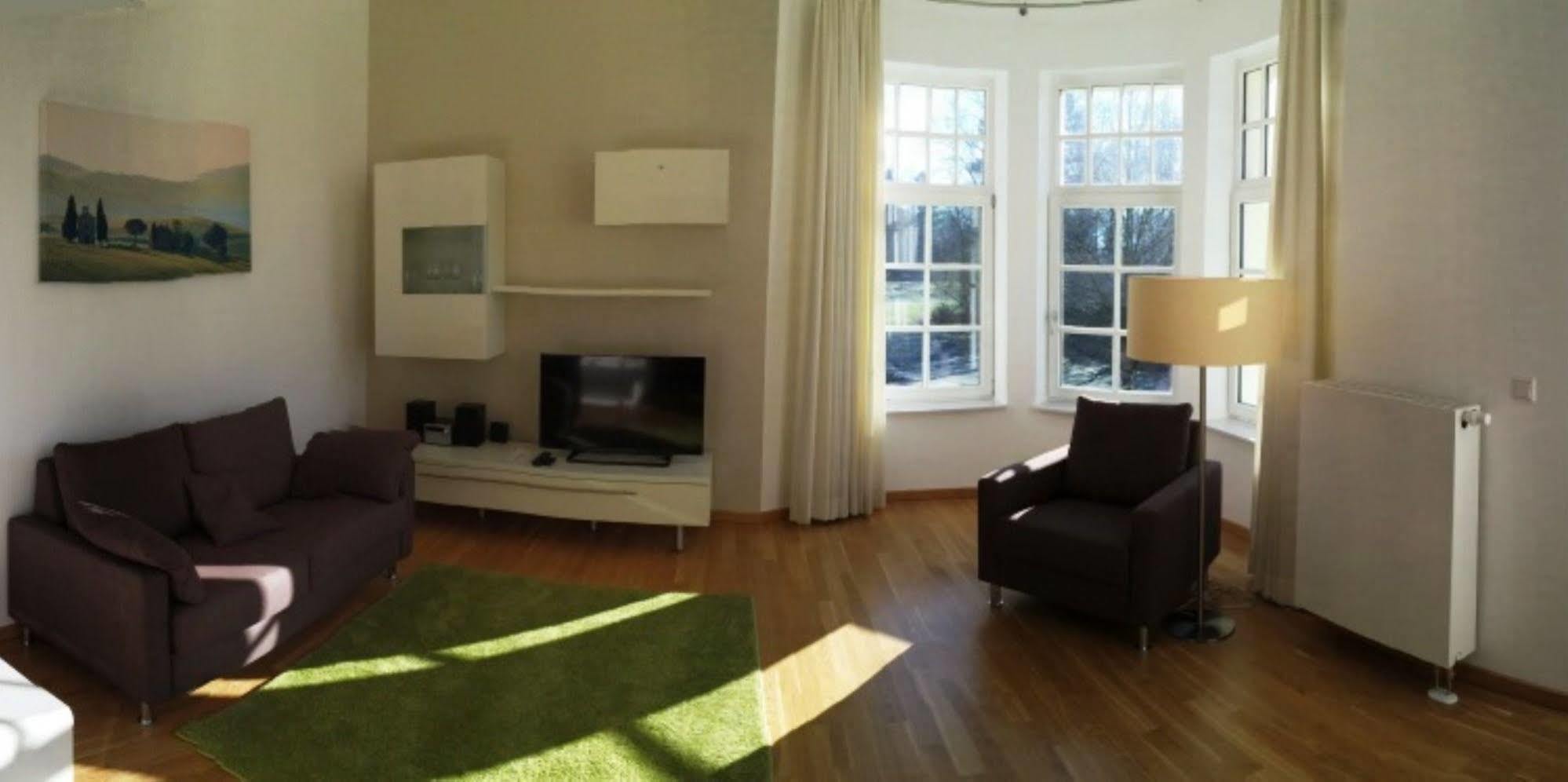 Appartements Am Kurpark Bad Pyrmont Eksteriør bilde